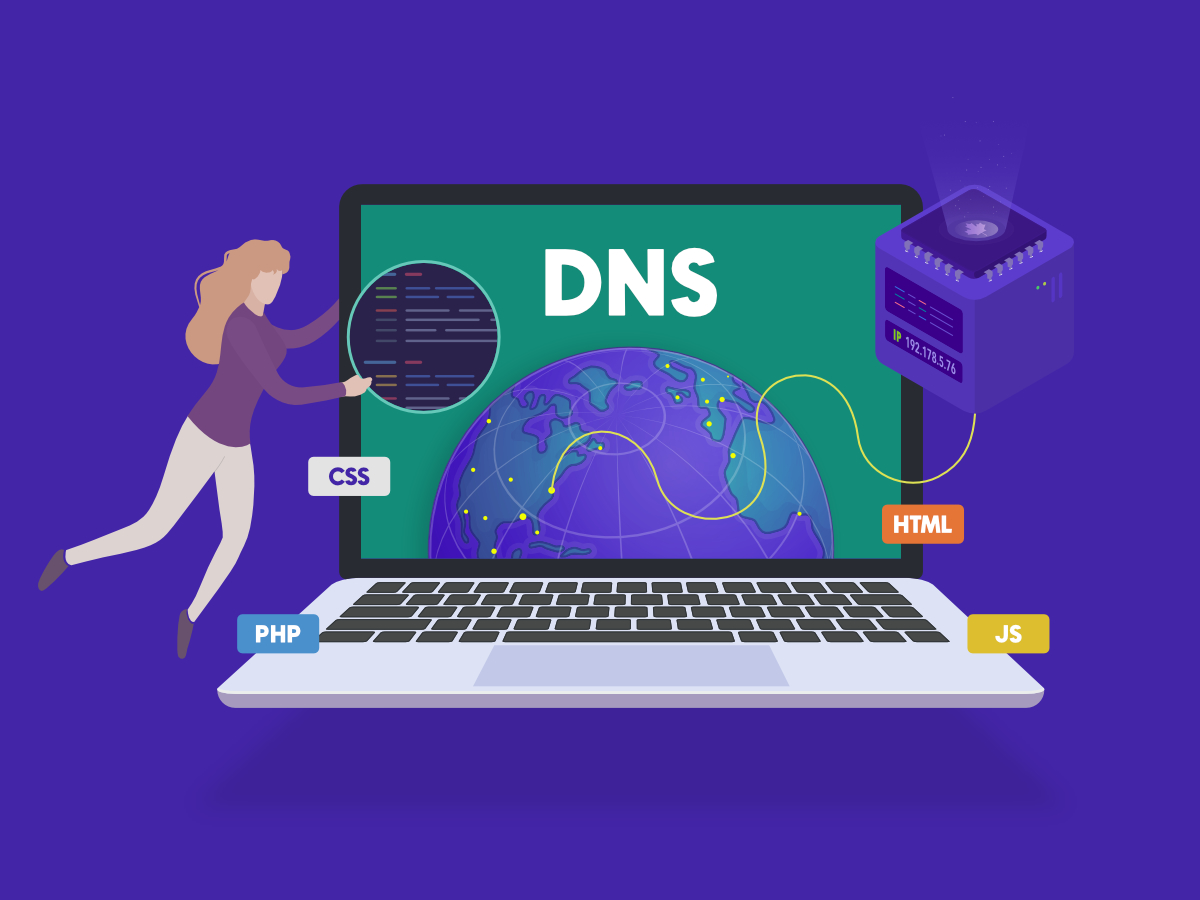 Webmaster guide to domain name server (DNS)